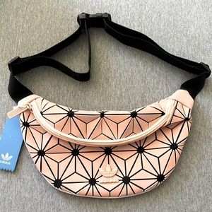 Brand new Adidas pink geometric Fanny pack/ bum bag.